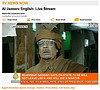 Gaddafi on Al Jazeera